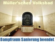 Müller´sches Volksbad - nach Sanierung des Dampfraums ist der Saunabereich wieder geöffnet  (©Foto: SWM)